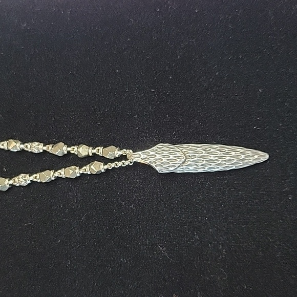 John Hardy Naga Silver Pendant & Pyrite Necklace - Picture 4 of 12